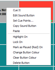 Sound Button Context Menu